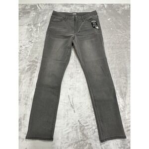 Lazer Jeans Women's Size 18 Slim Straight Stretch‎ Gray Soft Brand New With Tags